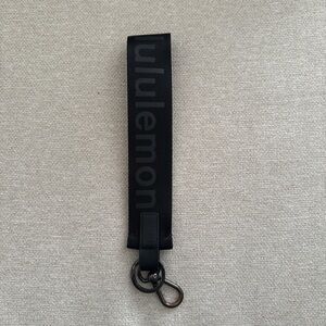 Lululemon Black Keychain